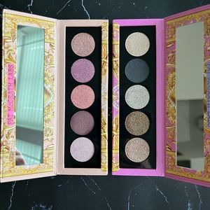 Pat McGrath celestial nirvana Bronze bliss and nude allure eyeshadow palettes
